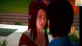 My new family gathers for a cartoon adventure