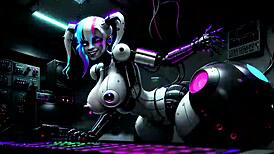 Are these C23 robot whores partying in dystopia?