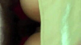 1965 Upright - French Amateur In Satin Panties Fucks In Lingerie, Pussy Fucking Doggystyle POV.