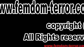 Ever seen a femdom goddess dominate with heels and pure terror in her eyes?