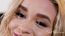 Feeling Close with Blonde Neighbor Khloe Kingsley