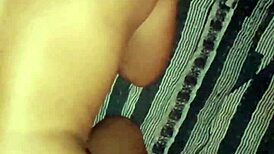 Horny Indian girl bent over in hotel doggystyle