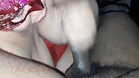 She sucks my dick eagerly