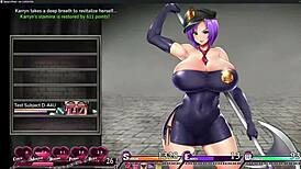 Karryn Titty Fucks And Drinks Cum!