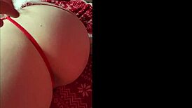 Christmas gifts from sexy wife in lingerie
