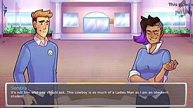 sinfully fun games at overwatch academy34 with sexy shower scenes