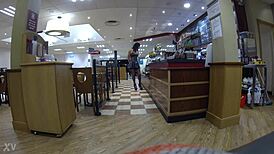 tracy enjoys an outdoor adventure with her transsexual friends.