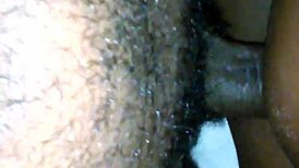 Rough Fucking Of Creamy Ebony Pussy With Big Black Cock