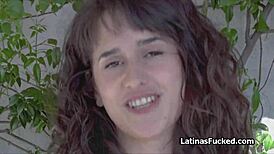 Feeling the passion in this pov sex tape with my beautiful latina girlfriend in lingerie