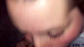 In this intimate scene, she expresses her love for taking the cock deep in her mouth, eagerly swallowing every drop of cum that follows