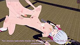 genshin impact ayaka and ayato do kinky things when no one is looking 😈