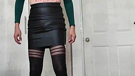 Se cambia de falda sofia natalia