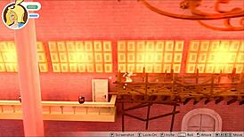 Hentai Game Ep 2: Futanari Candy Gets Assfucked by People in Parody Fight