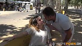 I couldn't resist swapping my TV career for getting my chubby blonde ass anally drilled in the shower