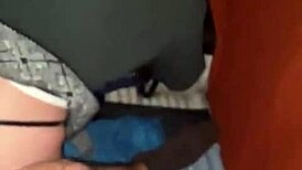 Married Latina Takes On Three Guys In A Steamy Van Gangbang.