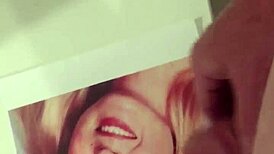 cum tribute for a beautiful russian woman