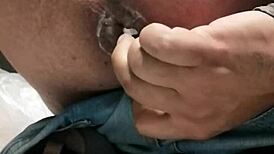 Plug Anal 3 Dildo Play in Tight Ass