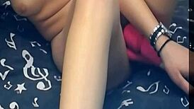 Watch This Girl Moan As She Uses Two Vibrating Dildos On Her Pussy In A Hot Webcam Threesome!