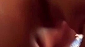 Watch this fat BBW eagerly swallow every drop of cum nastily.