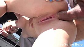 Group ass fucking in nature with two hot chicks! 😍