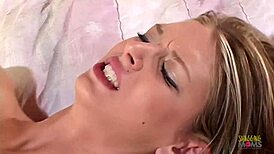 brooke oiling up her big boobs and having rough sex