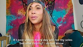 srta x shares her desires as a sexy latina milf