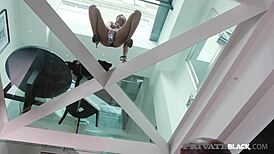 Private black says flat chested lyen parker takes bbc in tight ass