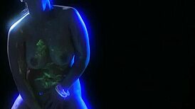 asian milf jessica rubs her cunt with the glass dildo till she orgasms 😍