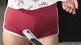 Taboo family competition turns hardcore with teens and blowjobs.