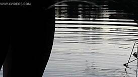 Watch me piss in the lake, public and wild?
