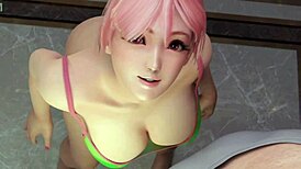 有没有想过操一个令人惊艳的 hentai 3D 美人女友？