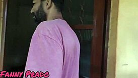 I gave it to the owners while renting the house, my husband licking my pussy.