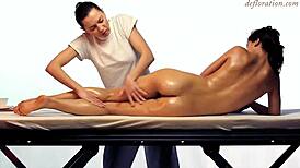 Hey, Vera, ready for your first petite babe massage experience?