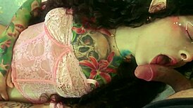 damn, this hot elf masturbates with hentai before sucking my dick! 😜