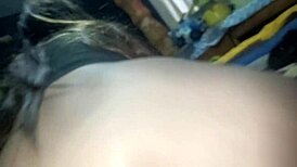 He cums inside me and we keep fucking