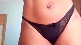 Agatha carioca strips on webcam while her husband is at work.