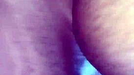 creamy pussy featuring big ass and big black cock in action