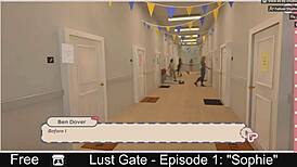 Lust Gate Episode 1: Sophie Stars in Erotic 3D Comedy