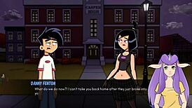 i'm giving a goth blowjob to danny phantom in amity park redux part 27, with small 18+ tits and redhead ebony orgasm.