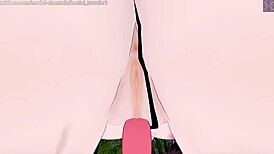 森林精灵勾引我榨精Hentai ASMR第3部