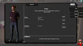 golden mean ep 4 with cartoon redhead in lingerie