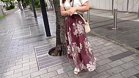 married japanese wife airu, 29, loves anal licking in first affair