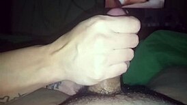 Wife Catches Me Watching Porn And Gives Handjob Until Cumshot