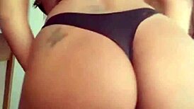 Agatha carioca strips on webcam while her husband is at work.