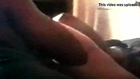 ebony girlfriend orgasms hard from doggystyle with boyfriend