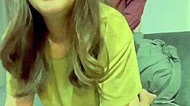 I fucked this cute asian girl with braces, she moaned like crazy!