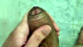 Young Twink Enjoys Shower Time