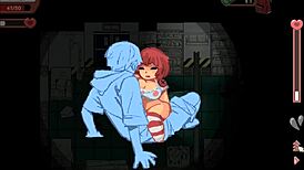 Check out this spooky hentai episode with deepthroat creampie and bdsm riding