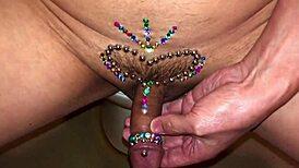 Vajazzling Design Silver Heart Close-Up