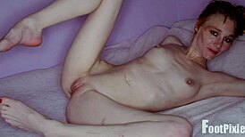 Look at Sylvia's Nude Legs and Feet, He Said